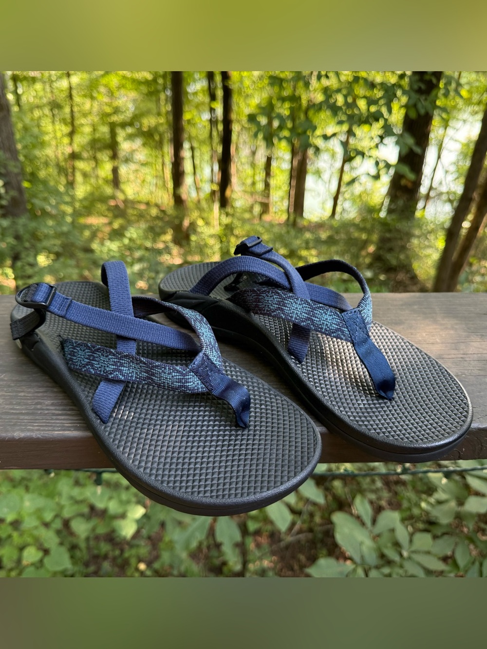 Chaco Z/2 Classic Women’s Sandals – Size 12 – Navy Blue/Black